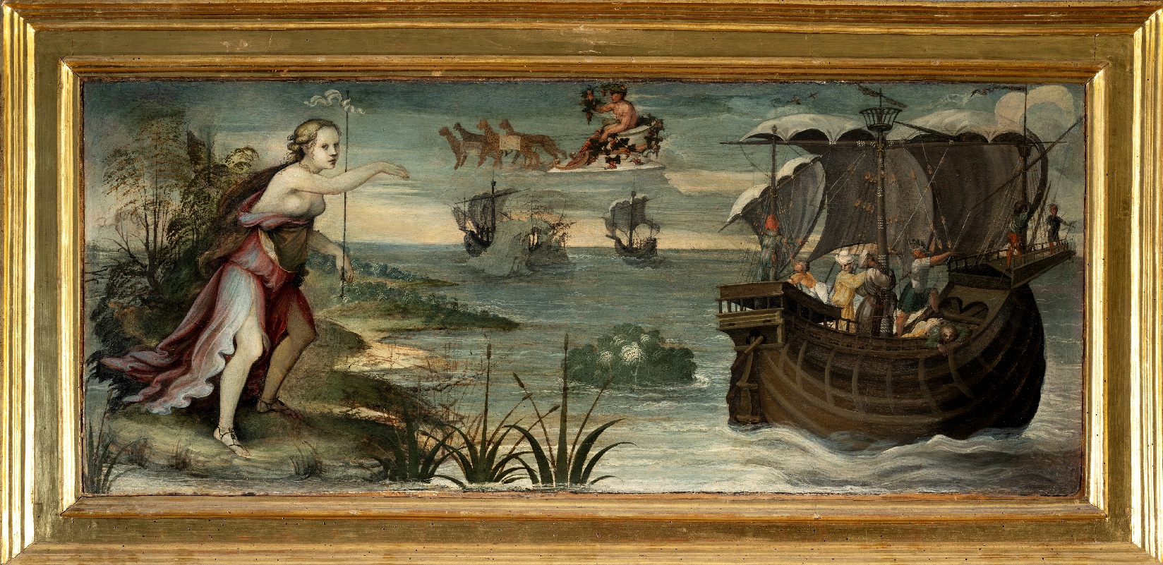 Arianna abbandonata da Teseo sull’isola di Nasso